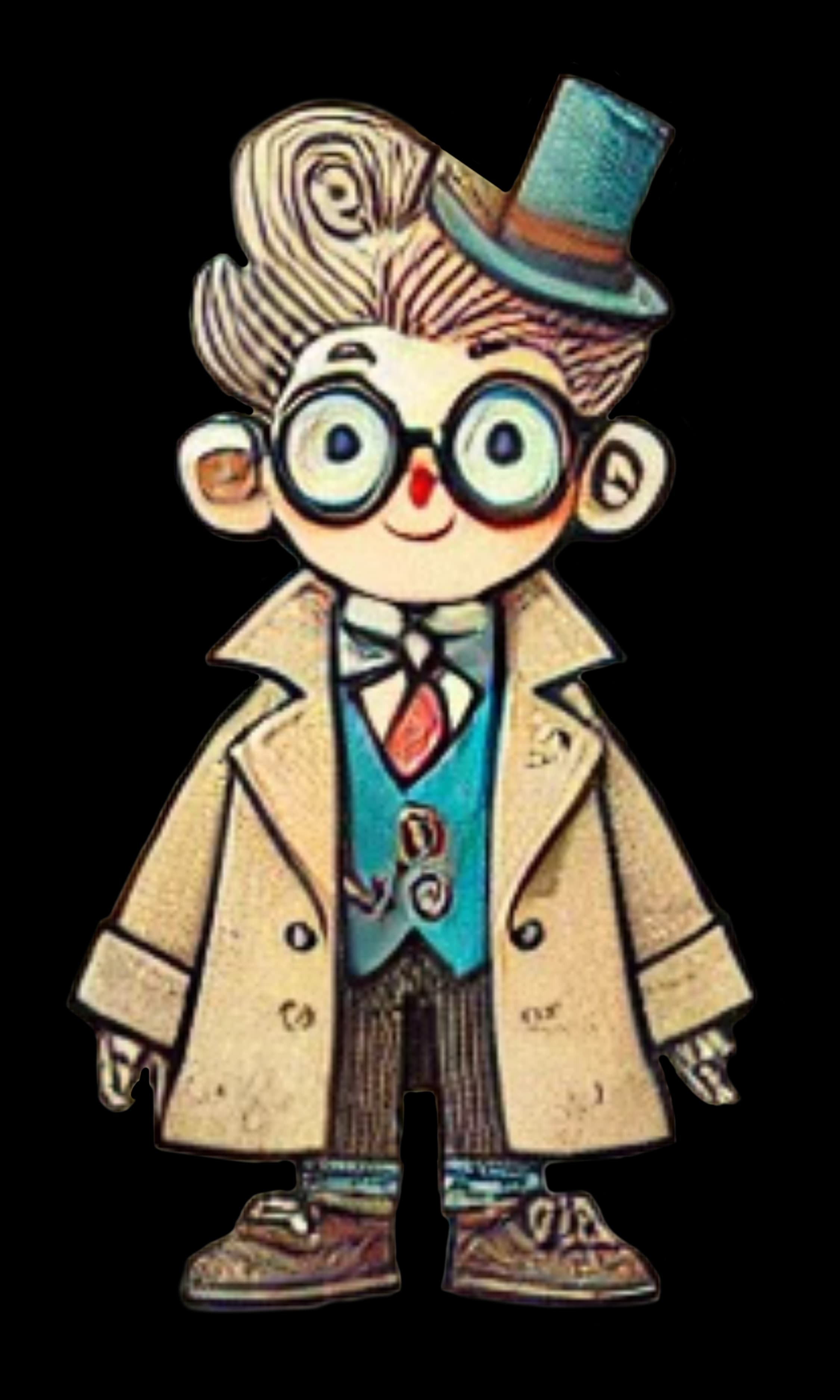 Professor M'affino Brand Mascot